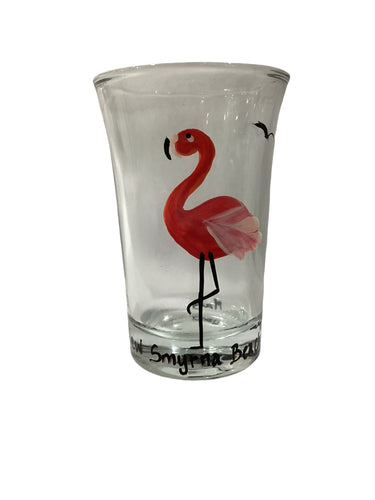 Shot Glass - Flamingo