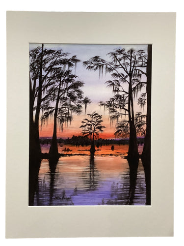 Marsh Sunset - Giclée Print 9
