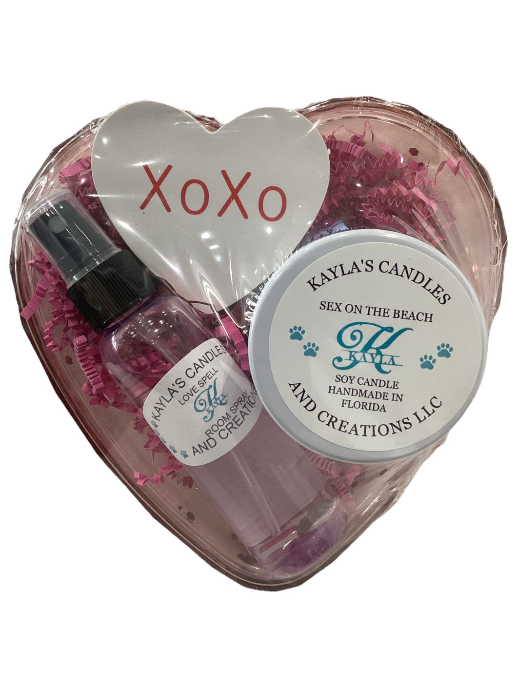 Valentine Gift Basket For Her - Sex on the Beach/LoveSpell