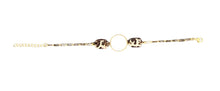 Goldplated Paperclip Chain Bracelet - Link