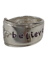 Silverware Stamped Rings