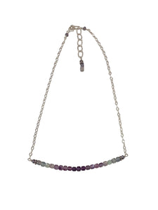 Fluorite Bar Necklace