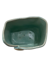 Blue with Fish Design Planter Container