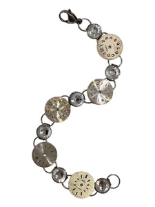 Steam Punk Watch Face Bracelet