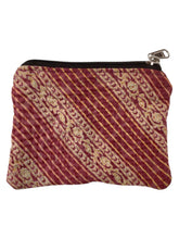 Kantha Zipper Pouch Bag - Small