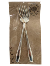 "Mr. & Mrs." Stamped Forks