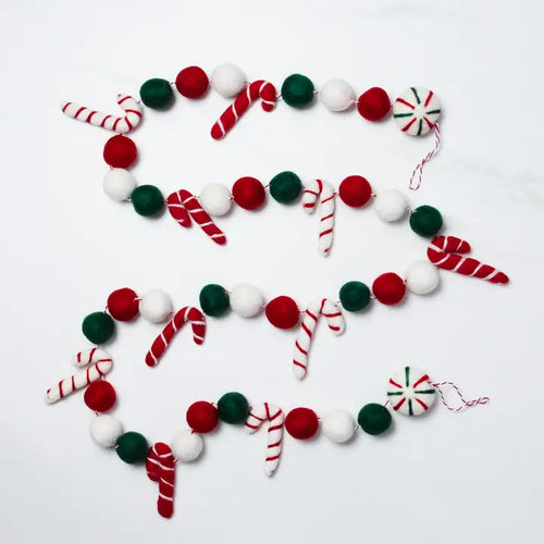 Christmas Garland - Candy Cane