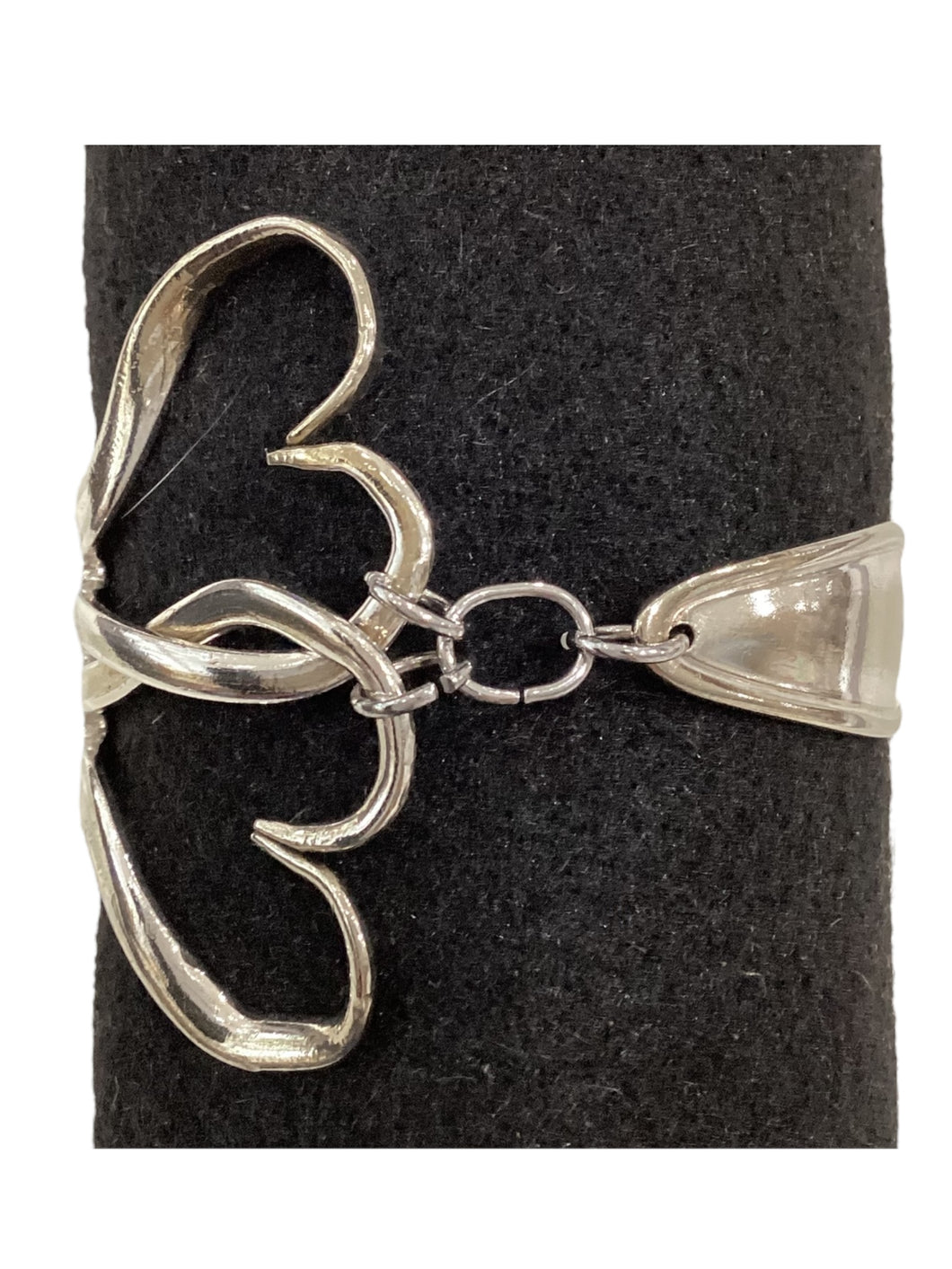 Fork Heart Bracelet