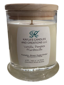 Candle - Vanilla Pumpkin Marshmellow