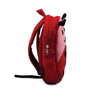 Lady Bug Face Felted Backpack