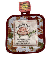 #9 Hot Pad - Behold the Turtle
