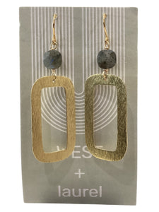 Classic Earrings - Rectangle