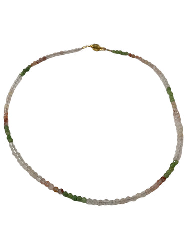 Stone Choker - Pink/Green