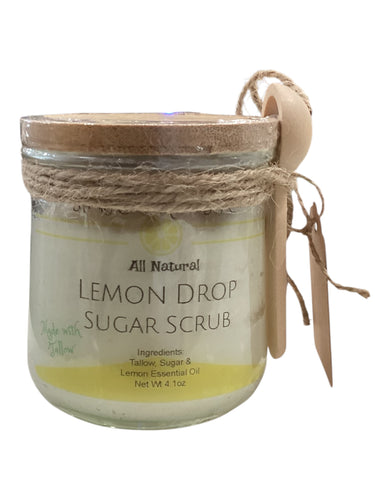 Sugar Scrub - Lemon Drop w/Tallow