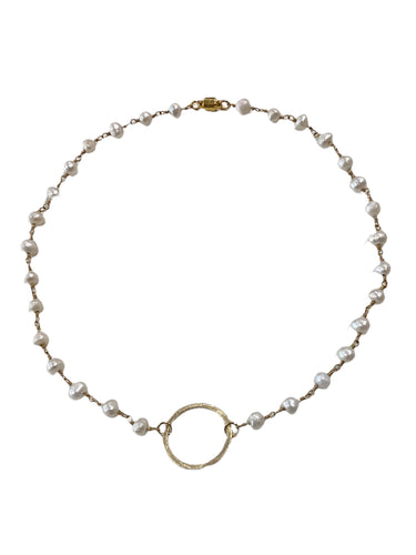 Pearl Chain Nataly Necklace