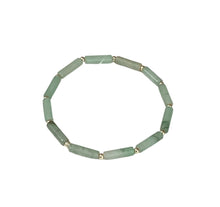 Stone Tube Bracelets - 18k Gold