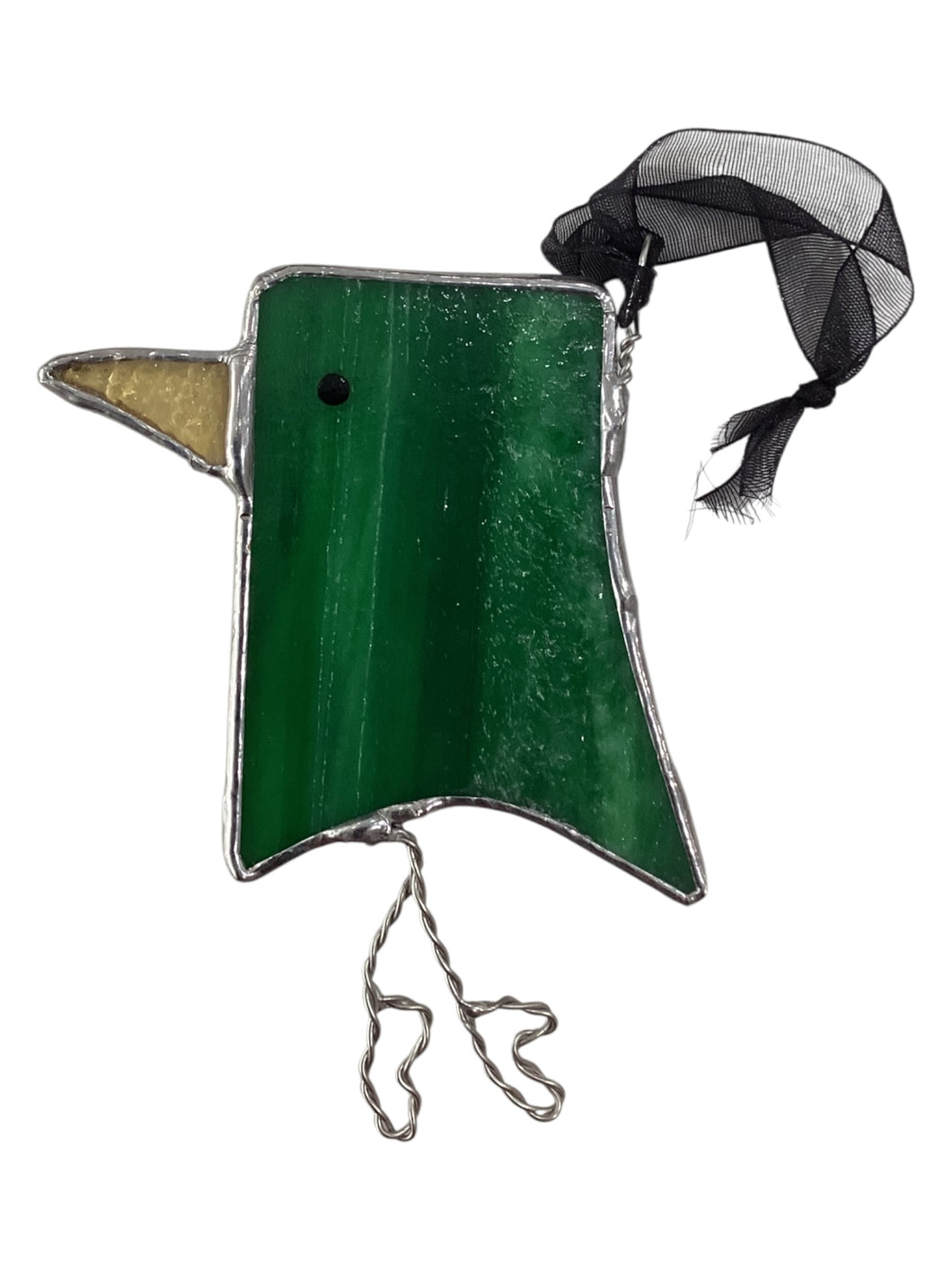 Bird Ornament - Green