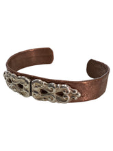 Silver/Copper Cuff Bracelet