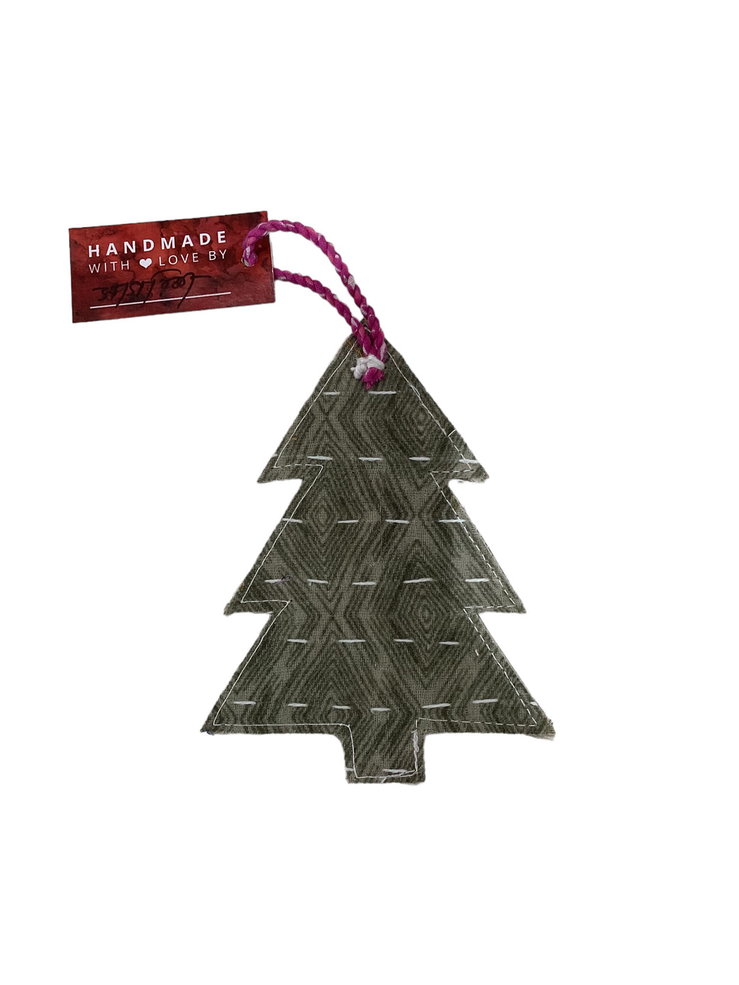 Kantha Christmas Tree Ornament