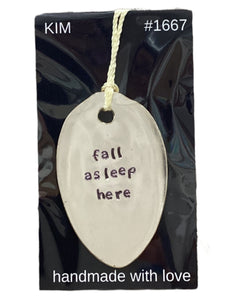 Spoon Bowl Stamped Bookmarks