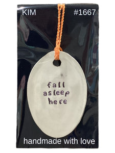 Spoon Bowl Stamped Bookmarks
