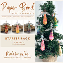 Handmade Eco-Friendly Angel Holiday Ornaments