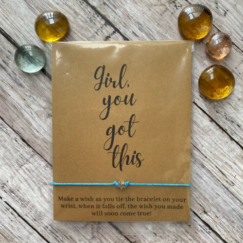 Girl, You Got This Wish Bracelet