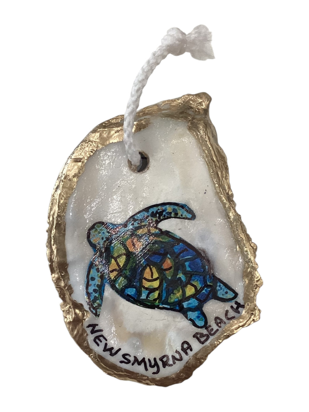 Blue Turtle Ornament