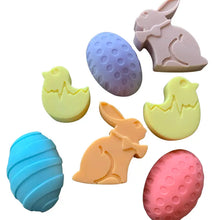 Easter Egg, Bunny and Chick Soaps in A Jar