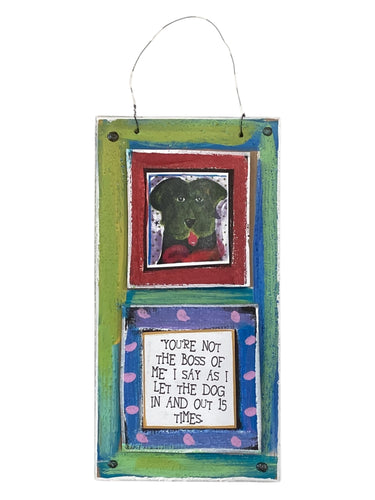 Cardboard Plaque - 
