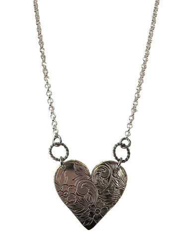 Heart Tray Necklace