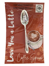 "Love You A Latte" Coffee Spoon