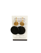 Circle Earring - Blossom or Black