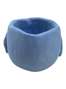 Bird Trinket Dish/Planter - Blue