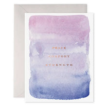 Peace Comfort Strength Greeting Card