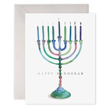 Colorful Menorah - Christmas Card (Boxed Set of 6)