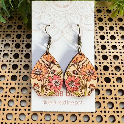 Daisy Earrings - Colorful