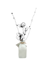 Wire Flower in White Vase