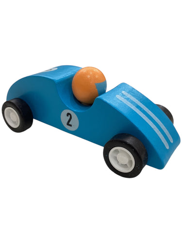 Pull Back Race Car - #2 Blue