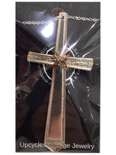Silverplate Stem With Cross Necklaces
