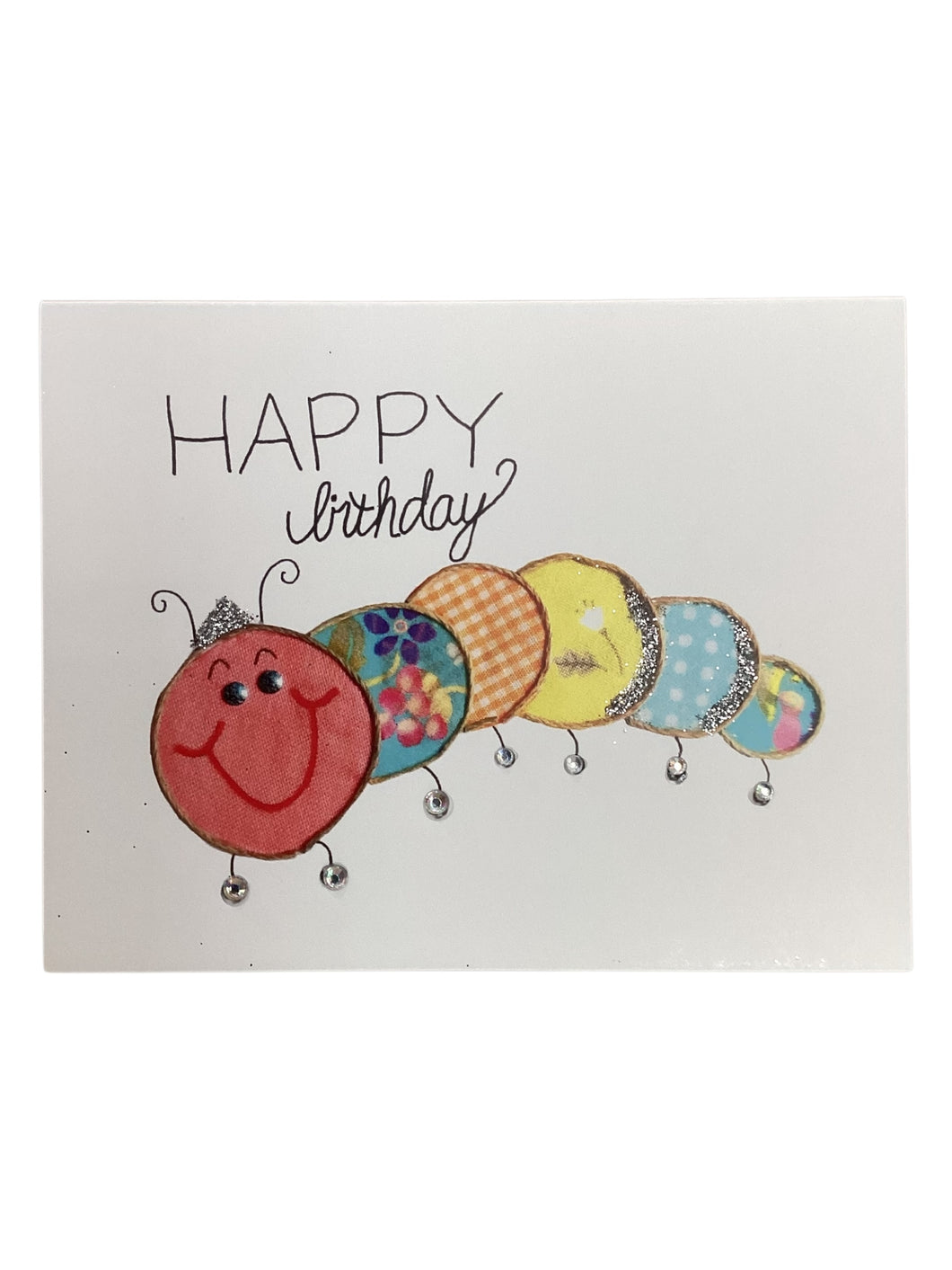 Birthday Card - Caterpillar