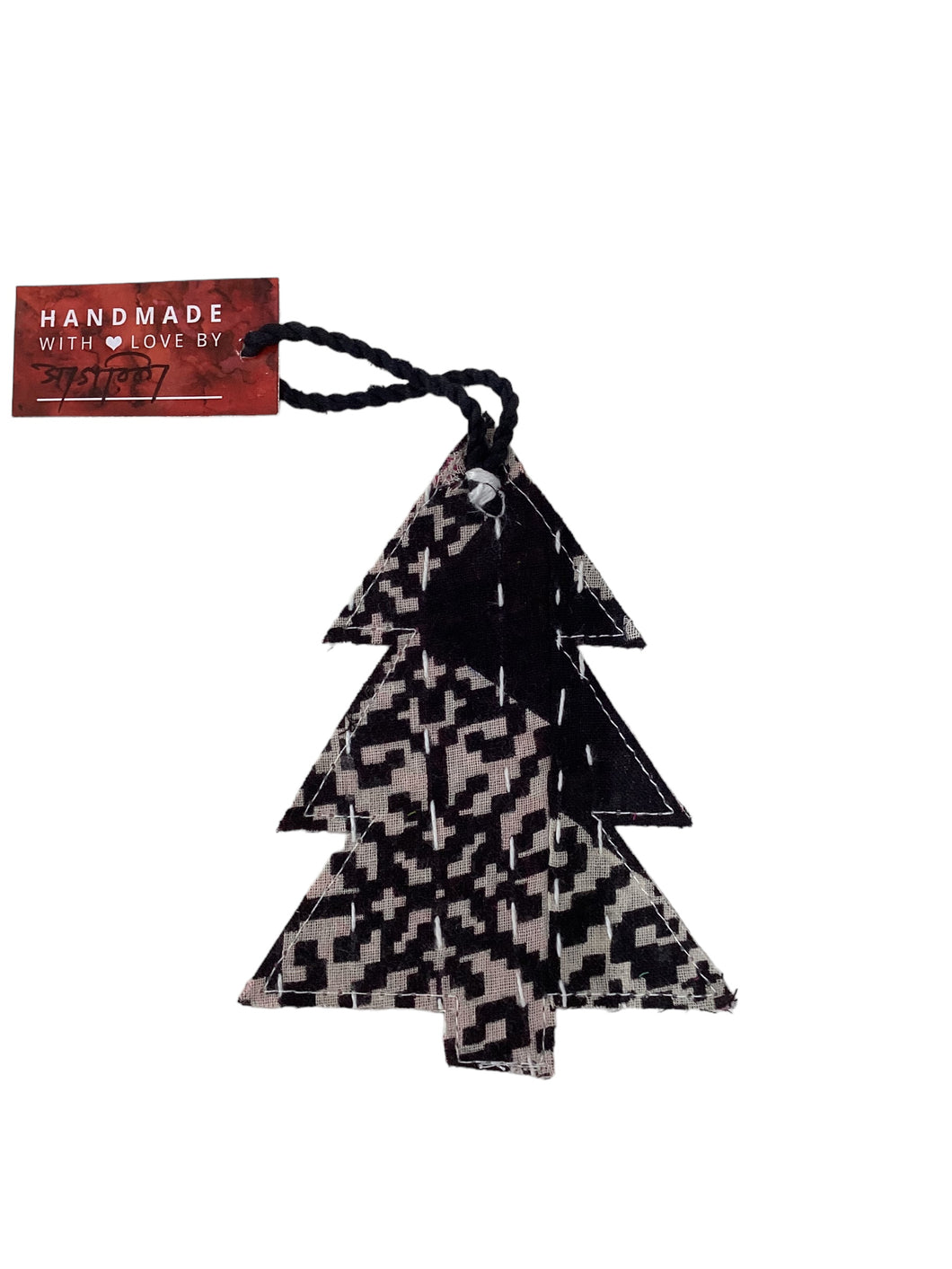 Kantha Christmas Tree Ornament