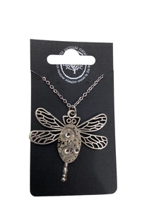 Steampunk Dragonfly Necklaces