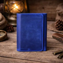 Men's Handcrafted Distressed Wallet - Trifold