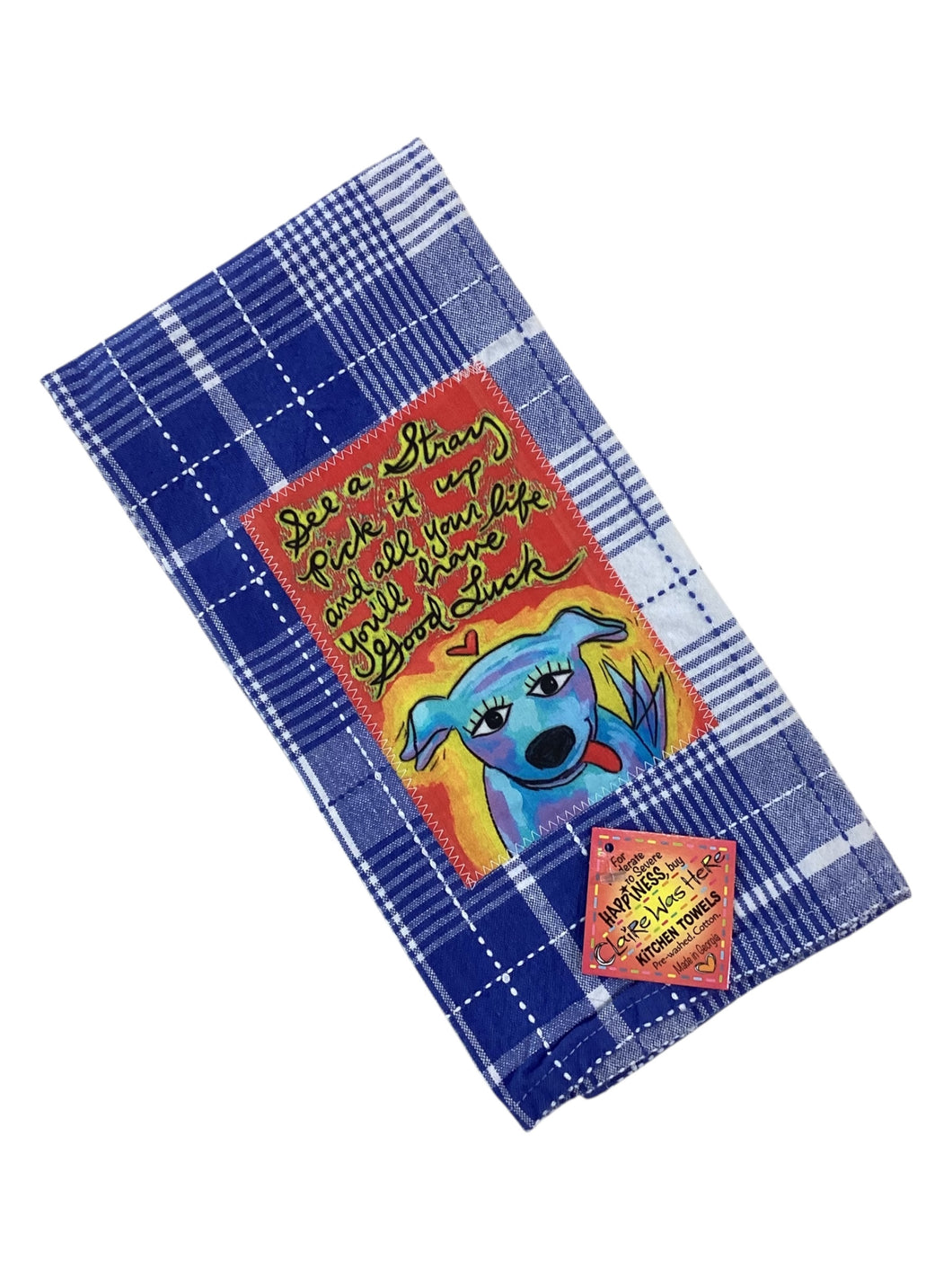 #85 Tea Towel - Stray Dog