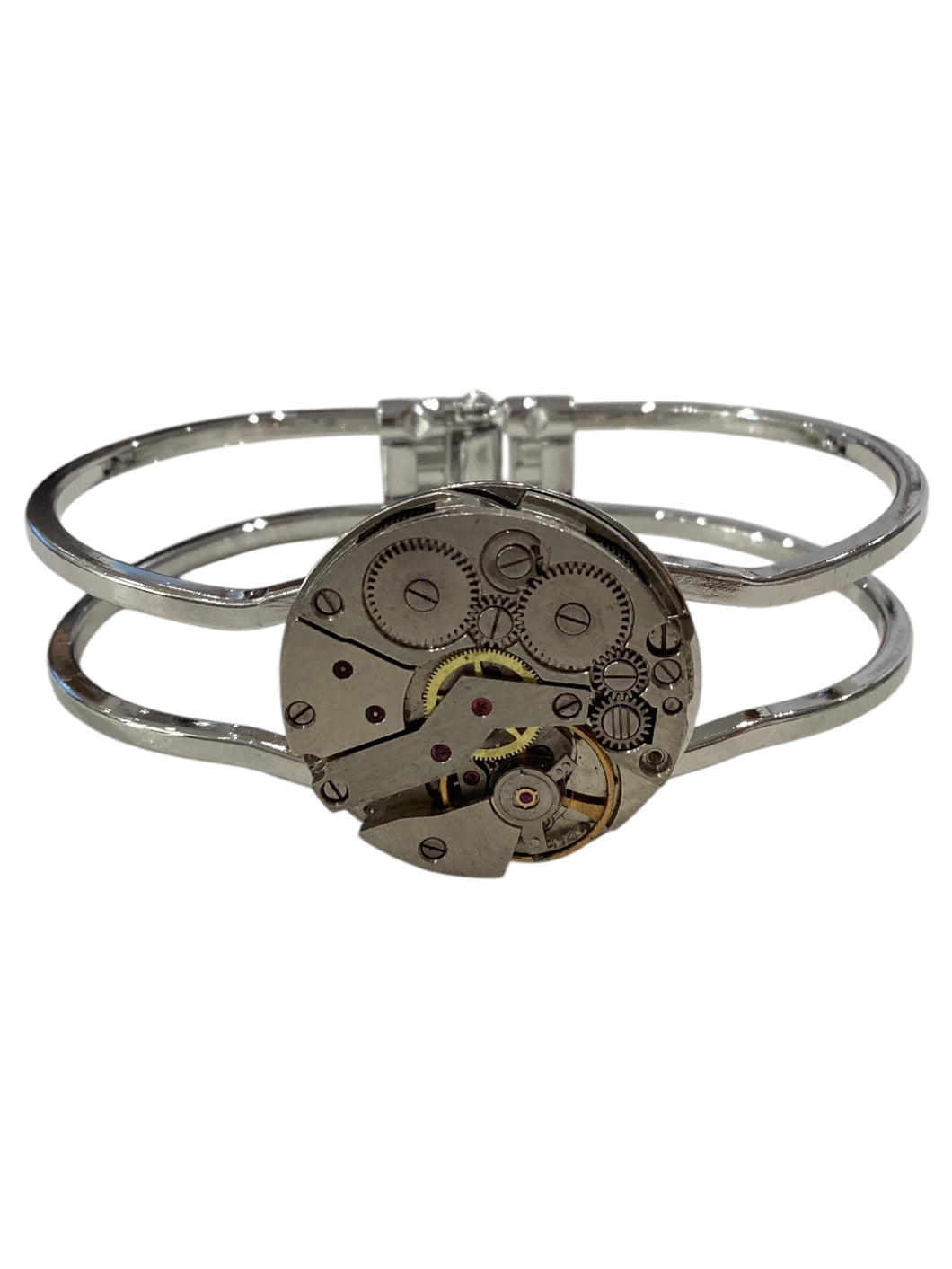 Steampunk Double Mount Bangle