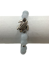 Beaded Bracelet - Sea Turtle Charm (Medium)