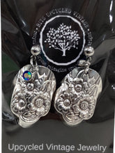 Silverplate Knife Handle Earrings
