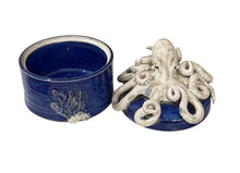 Pearl Octopus on Dish with Lid