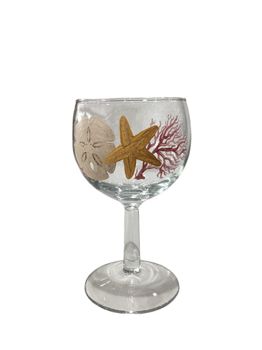 Sand Dollar Champagne Glass